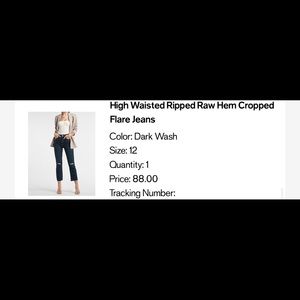 Express jeans size 12